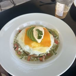 Chilaquiles with cheese Chilaquiles with cheese