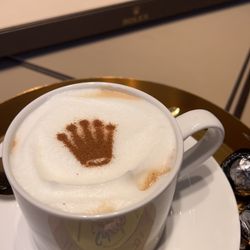 Rolex latte w/ chocolate truffles