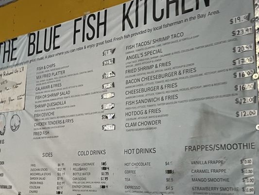 Menu photo 2 The Blue Fish Kitchen Redwood City, CA Menu photo 2 The Blue Fish Kitchen Redwood City, CA