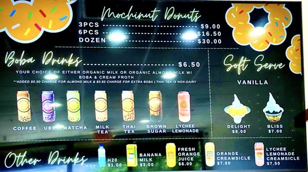 Menu photo 1 Mochinut Fresno, CA Menu photo 1 Mochinut Fresno, CA