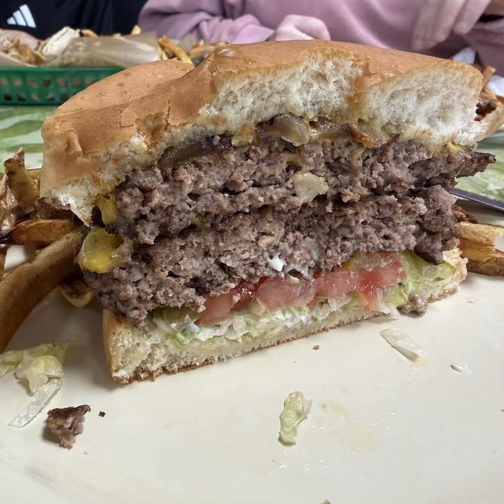 Green Pickle Grill - T-Rex Burger - Burgers Near Me - Glen Rose, Texas