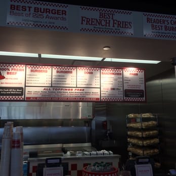 Five Guys - Canadian prices - Burgers Near Me - Kingston, Ontario