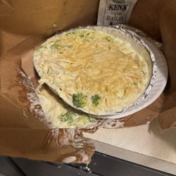 Pat's Pizzeria - This being as full as it was should have had a different container!! Also before it ended on my floor