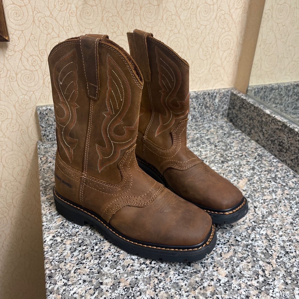 Cody James brown western work boots Cody James brown western work boots