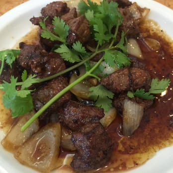 Pho Vina - Luc-lac without the rice. Very tasty :) - Vietnamese Near Me - Anaheim, California