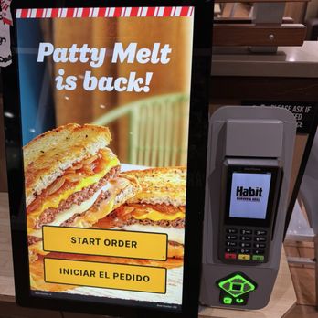 Habit Burger & Grill - Easy to order at the kiosk. - Burgers Near Me - Plantation, Florida