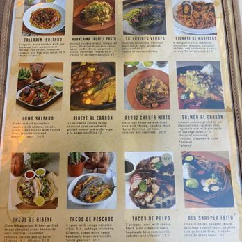 Amar - Menu with colorful pictures - Peruvian Near Me - El Paso, Texas Amar - Menu with colorful pictures - Peruvian Near Me - El Paso, Texas