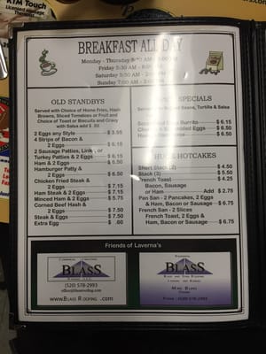 Menu photo 8 Laverna's Coffee Shop Tucson, AZ Menu photo 8 Laverna's Coffee Shop Tucson, AZ