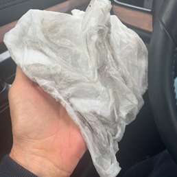 Drying hood after car right  wash. Yikes!
