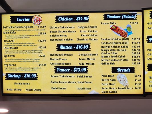 Menu photo 1 Desi District Carmel, IN