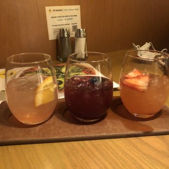 California Pizza Kitchen - Sangria Flight - Pizza Near Me - Baton Rouge, Louisiana