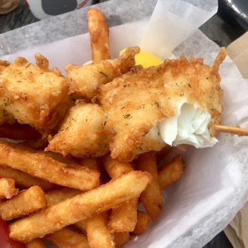 Boardwalk Fish & Chips - The freshest halibut I've had in a very long time. Yummy!! - Seafood Near Me - Homer, Alaska