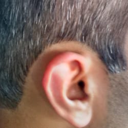 Great Clips - The hairline has gone so up above the ear it looks awkward. Its never been cut this weird my 32 years of life!!