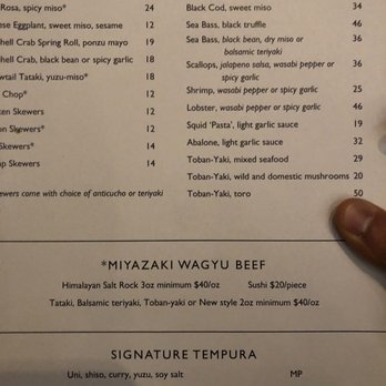 Matsuhisa - Menu - Japanese Near Me - Vail, Colorado Matsuhisa - Menu - Japanese Near Me - Vail, Colorado