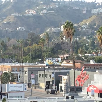 Fuller-Martel Apartments - From roof hangout area looking towards Hollywood Hills & Sunset Strip! - Apartments Near Me - Los Angeles, California Fuller-Martel Apartments - From roof hangout area looking towards Hollywood Hills & Sunset Strip! - Apartments Near Me - Los Angeles, California