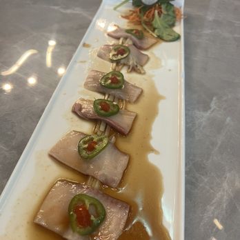 Oola Mala - Yellowtail jalapeño appetizer - Noodles Near Me - Saint Johns, Florida