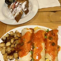 Rosie's Place - Breakfast Tacos (GF) Side of French Toast