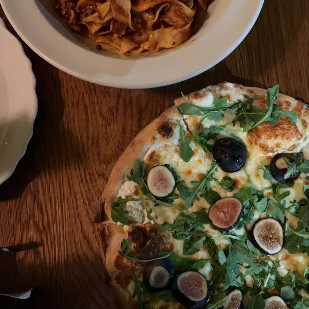 Margherita's - Truffle Honey Fig Pizza and Pappardelle Bolognese - Pizza Near Me - Hoboken, New Jersey Margherita's - Truffle Honey Fig Pizza and Pappardelle Bolognese - Pizza Near Me - Hoboken, New Jersey