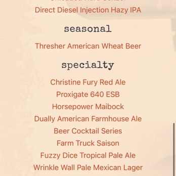 6 and 40 Brewery - Beers. Two list rotates so check the website for the most up to date info! - Brewpubs Near Me - Lakewood, Colorado 6 and 40 Brewery - Beers. Two list rotates so check the website for the most up to date info! - Brewpubs Near Me - Lakewood, Colorado