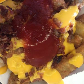 Nathan's Famous - Bacon cheese fries - Hot Dogs Near Me - Brooklyn, New York Nathan's Famous - Bacon cheese fries - Hot Dogs Near Me - Brooklyn, New York