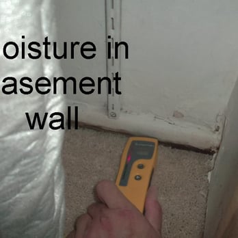 Inspections Complete - Moisture in basement - Home Inspectors Near Me Inspections Complete - Moisture in basement - Home Inspectors Near Me