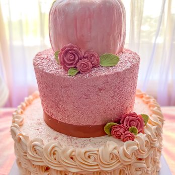 June and Ginger - a three tiered cake - Desserts Near Me June and Ginger - a three tiered cake - Desserts Near Me