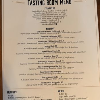 Chapline Distillery - Tasting menu - Distilleries Near Me - Bulverde, Texas Chapline Distillery - Tasting menu - Distilleries Near Me - Bulverde, Texas