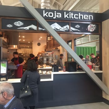 KoJa Kitchen - Pick-up counter with K-brace running through it. - Japanese Near Me - Emeryville, California KoJa Kitchen - Pick-up counter with K-brace running through it. - Japanese Near Me - Emeryville, California