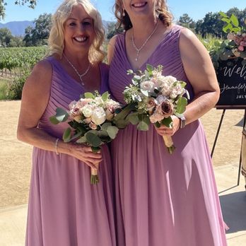 LA Story - Here we are the day of the wedding feeling so beautiful!  The dresses were perfect! - Women's Clothing Near Me - Simi Valley, California