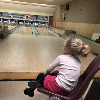 Meadowbrook Lanes - Kitten waiting for her turn- clean lanes! - Bowling Near Me - Warwick, Rhode Island
