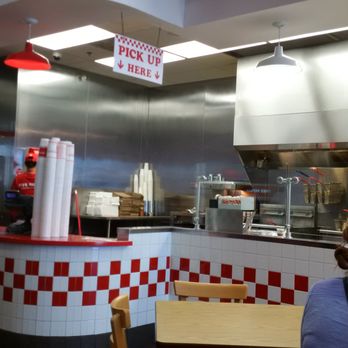 Five Guys - From here you can watch and make sure they shake the fries basket 15 times... - Burgers Near Me - Ajax, Ontario