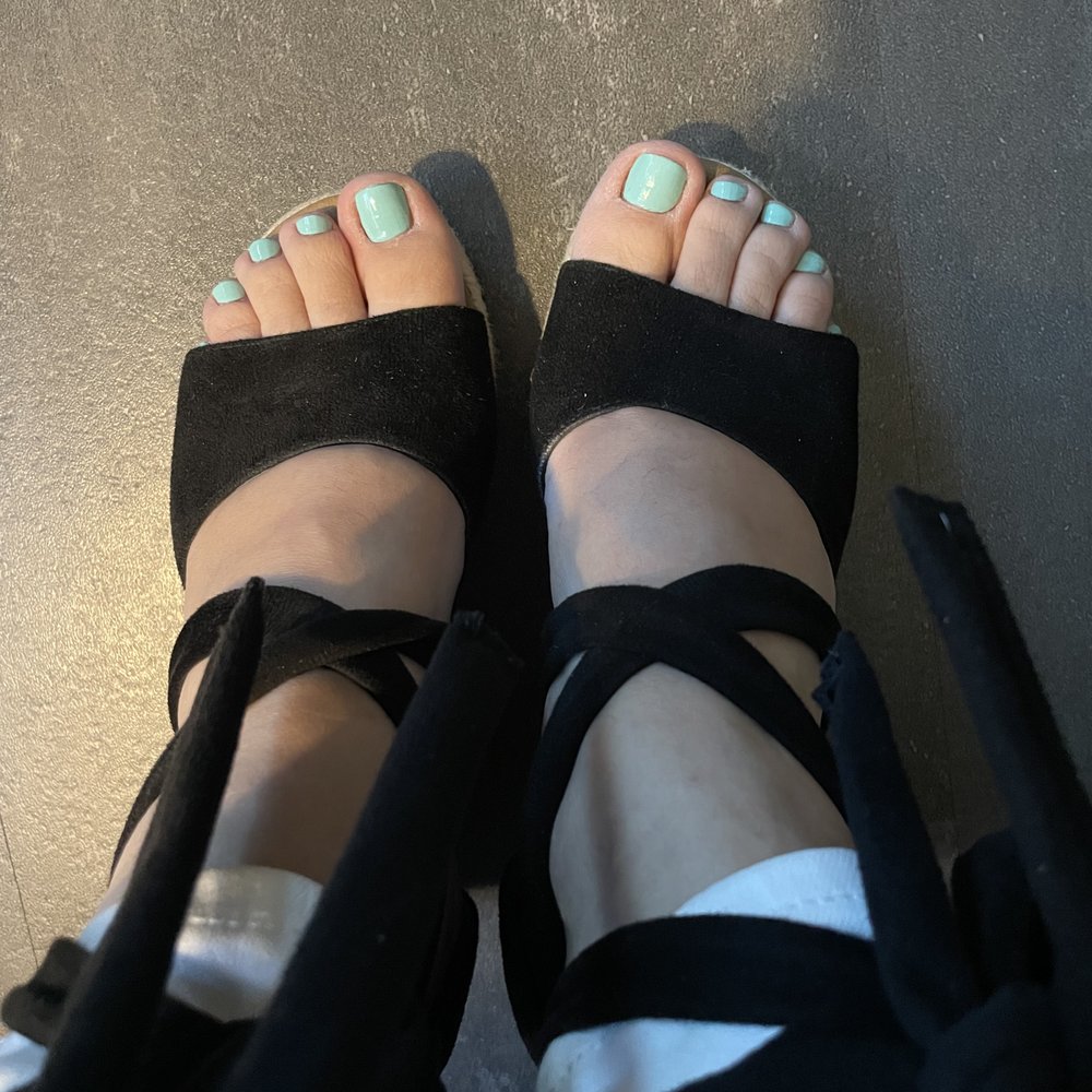 La Nails - Pedicure done a week ago. - Nail Salons Near Me - Lewisville, Texas La Nails - Pedicure done a week ago. - Nail Salons Near Me - Lewisville, Texas