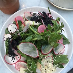 Black sesame salad. Black sesame salad.
