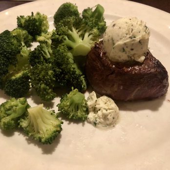 Old Stone Steakhouse - Filet with steamed broccoli - Steakhouses Near Me - Belmont, North Carolina Old Stone Steakhouse - Filet with steamed broccoli - Steakhouses Near Me - Belmont, North Carolina
