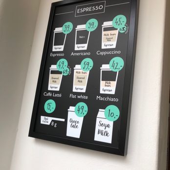 Espresso Caffé - Options!! - Cafes Near Me - Prague, Puerto Rico