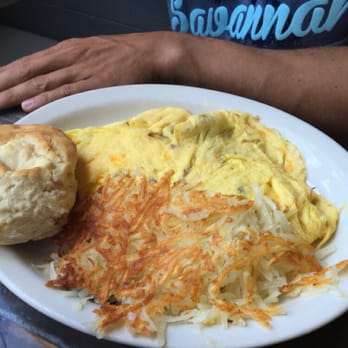 Donut Hole - Cheese and bacon omelet, with hash browns, biscuit and coffee - Donuts Near Me - Inlet Beach, Florida Donut Hole - Cheese and bacon omelet, with hash browns, biscuit and coffee - Donuts Near Me - Inlet Beach, Florida