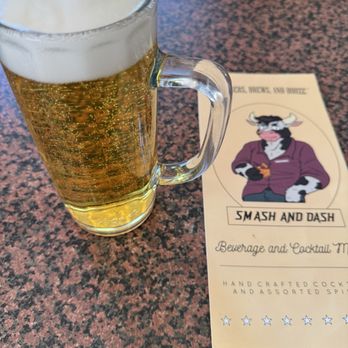 Smash and Dash - Beer goes perfect with a burger. - Burgers Near Me - Kaiserslautern, RP