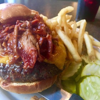 Press Box Grill - Brisket burger and fries - Sports Bars Near Me - Dallas, Texas Press Box Grill - Brisket burger and fries - Sports Bars Near Me - Dallas, Texas