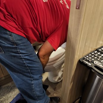 GranDudes Mobile RV Services - Bathroom toilet installation - RV Repair Near Me GranDudes Mobile RV Services - Bathroom toilet installation - RV Repair Near Me