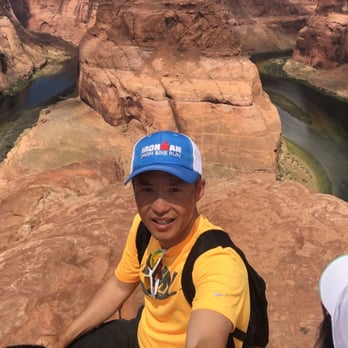 Horseshoe Bend - The ledge is scary! I didn't want to get too close. - Hiking Near Me - Page, Arizona Horseshoe Bend - The ledge is scary! I didn't want to get too close. - Hiking Near Me - Page, Arizona