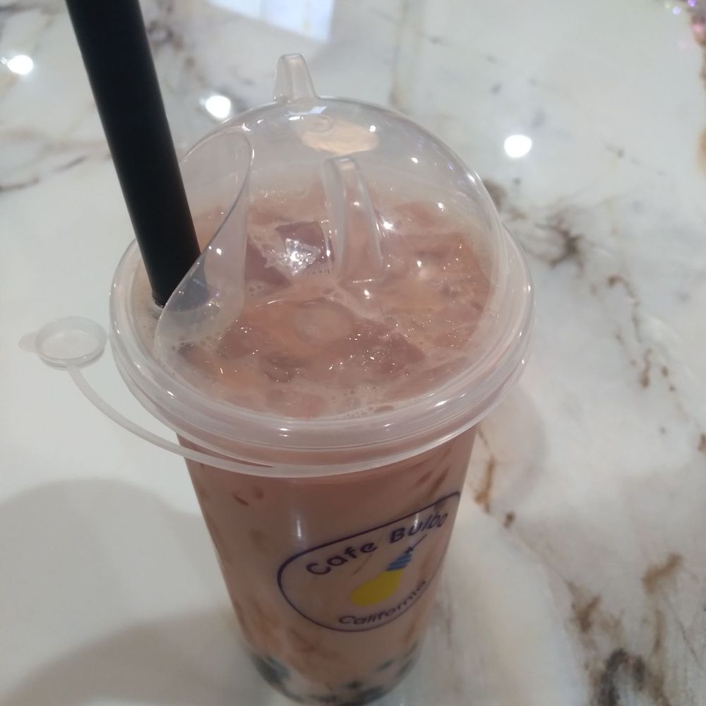 Cafe Bulba - Cafe cup with a stopper for later on - Bubble Tea Near Me - Anaheim, California Cafe Bulba - Cafe cup with a stopper for later on - Bubble Tea Near Me - Anaheim, California