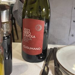 Cacio & Pepe - Great wine