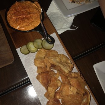 Bosscat Kitchen & Libations - Spicy Chicken and Cheese Dip - New American Near Me - Houston, Texas