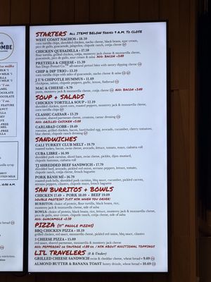 Menu photo 1 J T Bros San Diego, CA Menu photo 1 J T Bros San Diego, CA