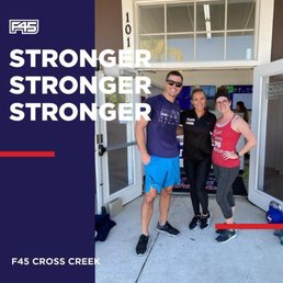 Exterior outside entrance of F45 Training - Cross Creek - Tampa, Florida Exterior outside entrance of F45 Training - Cross Creek - Tampa, Florida