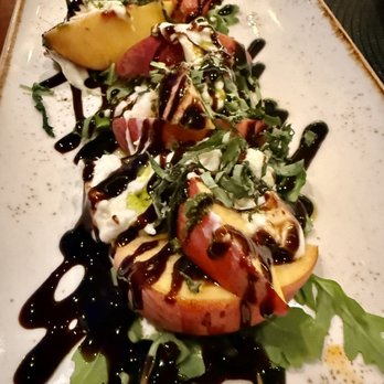 Massimo Ristorante - Peach Burrata Salad - Italian Near Me - Walnut Creek, California Massimo Ristorante - Peach Burrata Salad - Italian Near Me - Walnut Creek, California