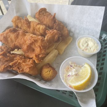 Celtic Tavern Irish Pub & Restaurant - Fish and chips with hush puppies - Irish Pub Near Me - Conyers, Georgia