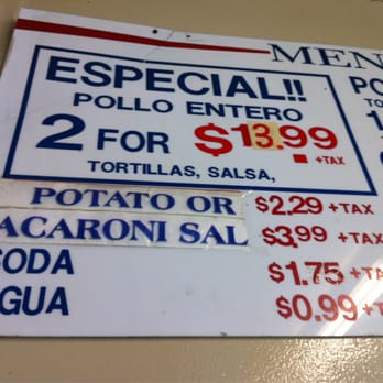 Lennox Pollo - Menu - Mexican Near Me - Inglewood, California