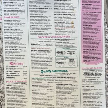 The Original Mels - Lunch/Dinner Menu - American Near Me - Placerville, California The Original Mels - Lunch/Dinner Menu - American Near Me - Placerville, California