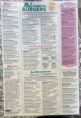 Menu photo 1 The Original Mels Placerville, CA Menu photo 1 The Original Mels Placerville, CA